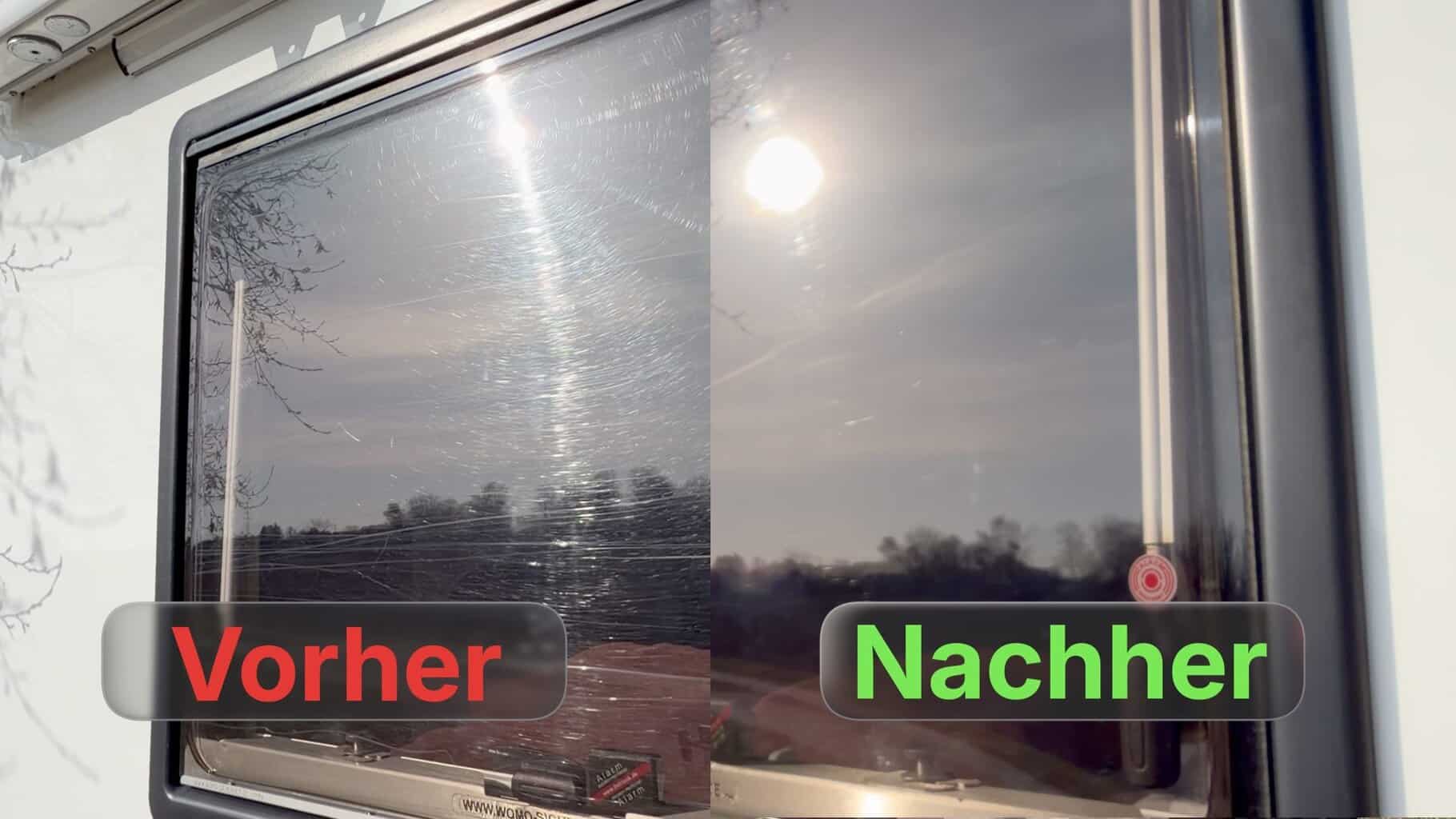 Acrylglas Reinigung Politur Vorher Nachher , Acrylglas Reinigung Politur Vorher Nachher