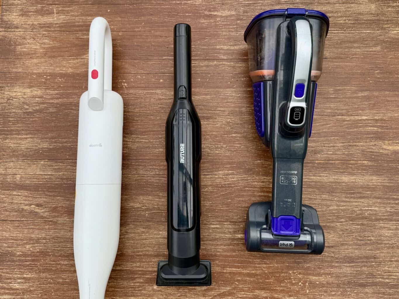 Akkusauger Deerma Buture Black&Decker Dustbuster , Akkusauger Deerma Buture Black&Decker Dustbuster