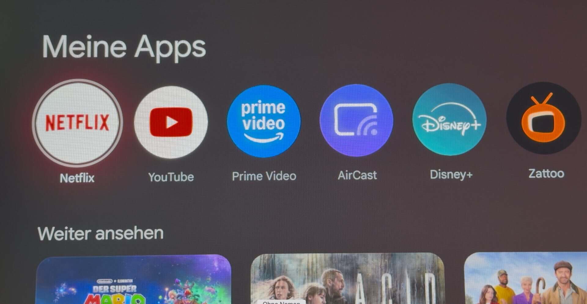 Amazon Fire TV Meine Apps , Amazon Fire TV Meine Apps