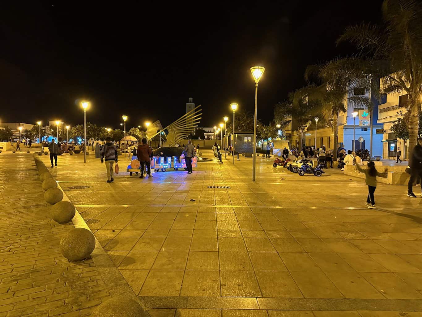 Asilah am Abend , Asilah am Abend