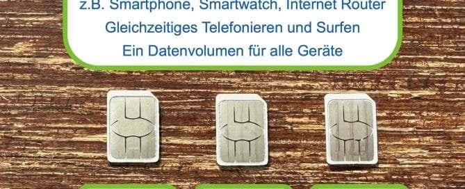 Internet-Router im Wohnmobil mit Multicard bzw. MultiSIM betreiben, Beste Multicard Multisim Smartphone Smartwatch und Internet Router