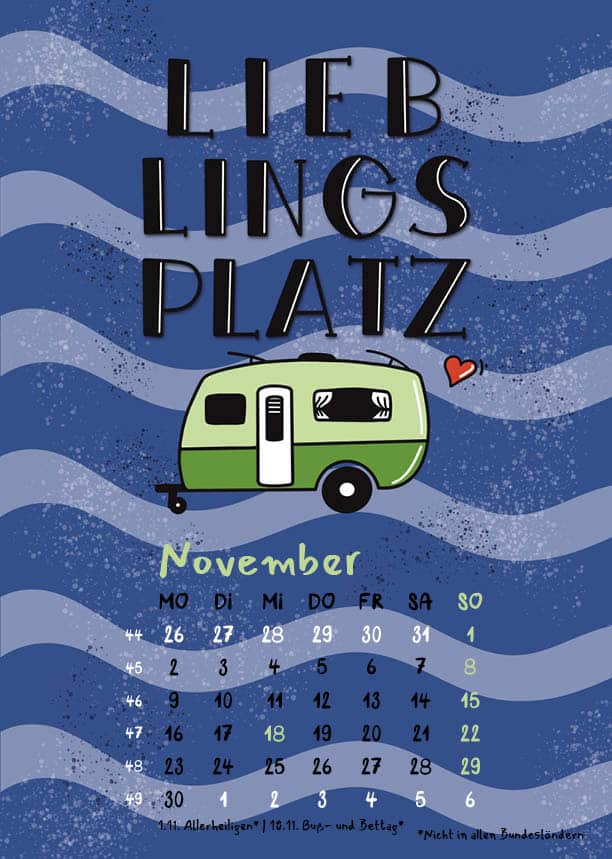 Camperlove Kalender 202612 , Camperlove Kalender 202612