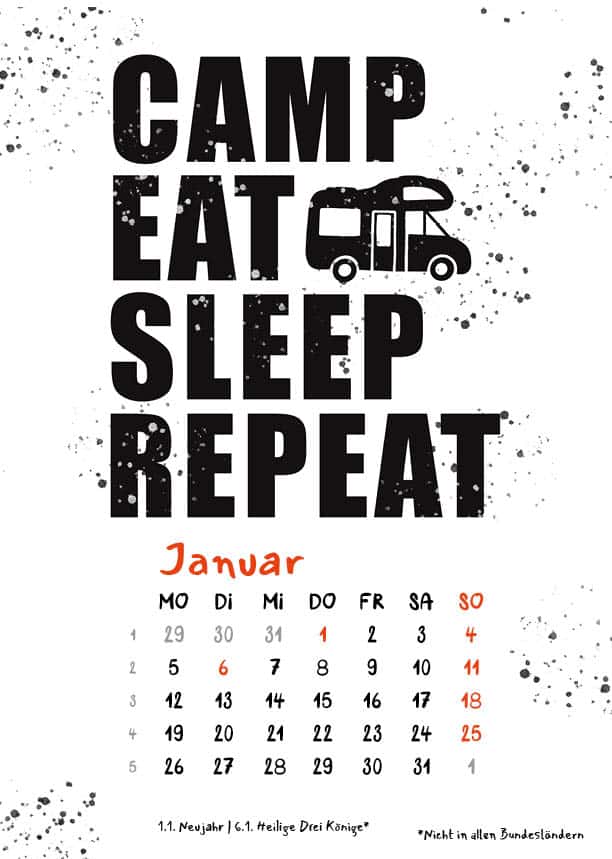 Camperlove Kalender 20262 , Camperlove Kalender 20262