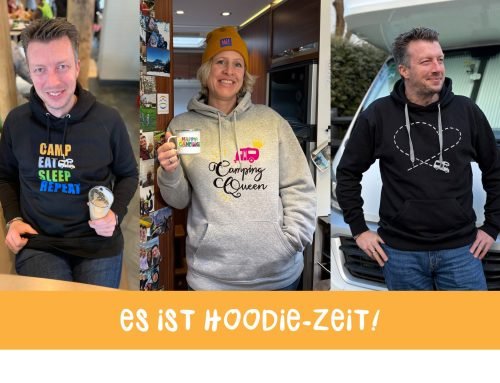 Winterzeit ist Hoodiezeit – es rieselt Rabatte im camperlove.shop