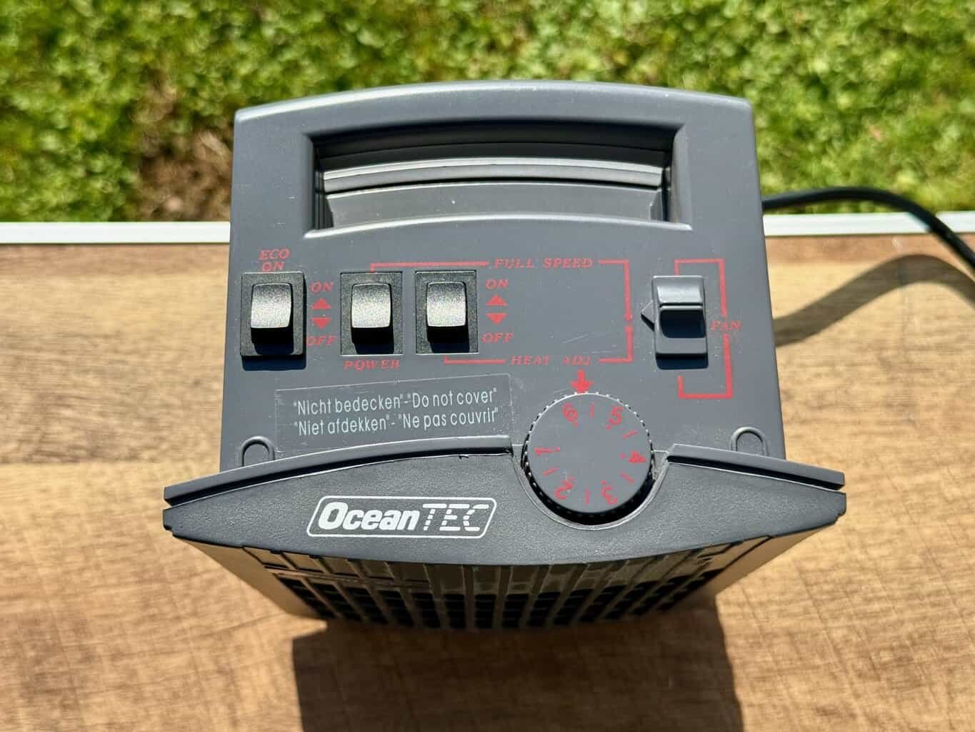 , Camping Heizluefter Berger Keramik Brunner Solan OceanTEC Thermal Plus Bedienung