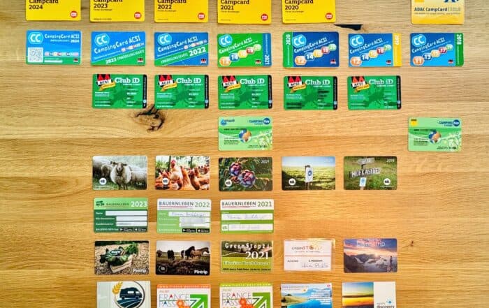 Campingkarten ACSI ADAC CKE CLUBID FRANCE PASSION GREENSTOP24 LANDVERGNÜGEN STAYBETTER FARM ESPANA DISCOVERY BAUERNLEBEN PINTRIP GREENSTOP24 Pixel 2024