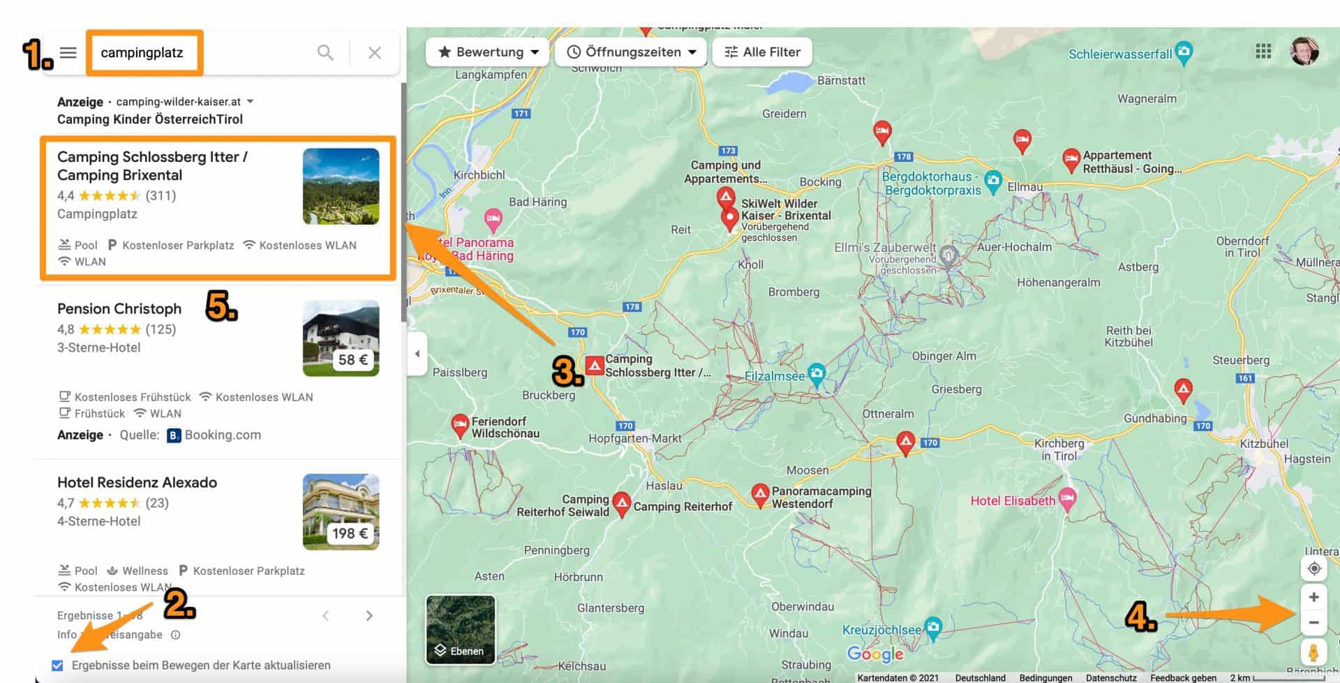 Campingplatz-Stellplatz-Skigebiet-mit-Google-Maps-suchen-und-finden