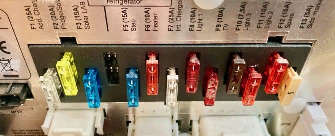 , EBL Sicherungen Farbcodes Absicherung Ampere