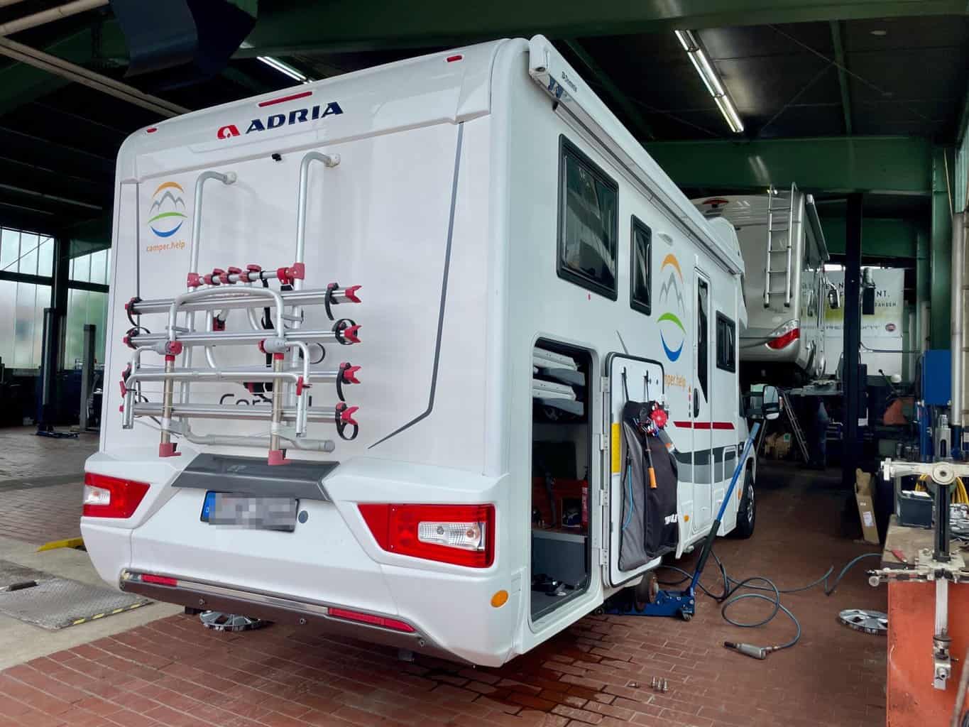 , Fiat Professional Werkstatt camper help Wohnmobil