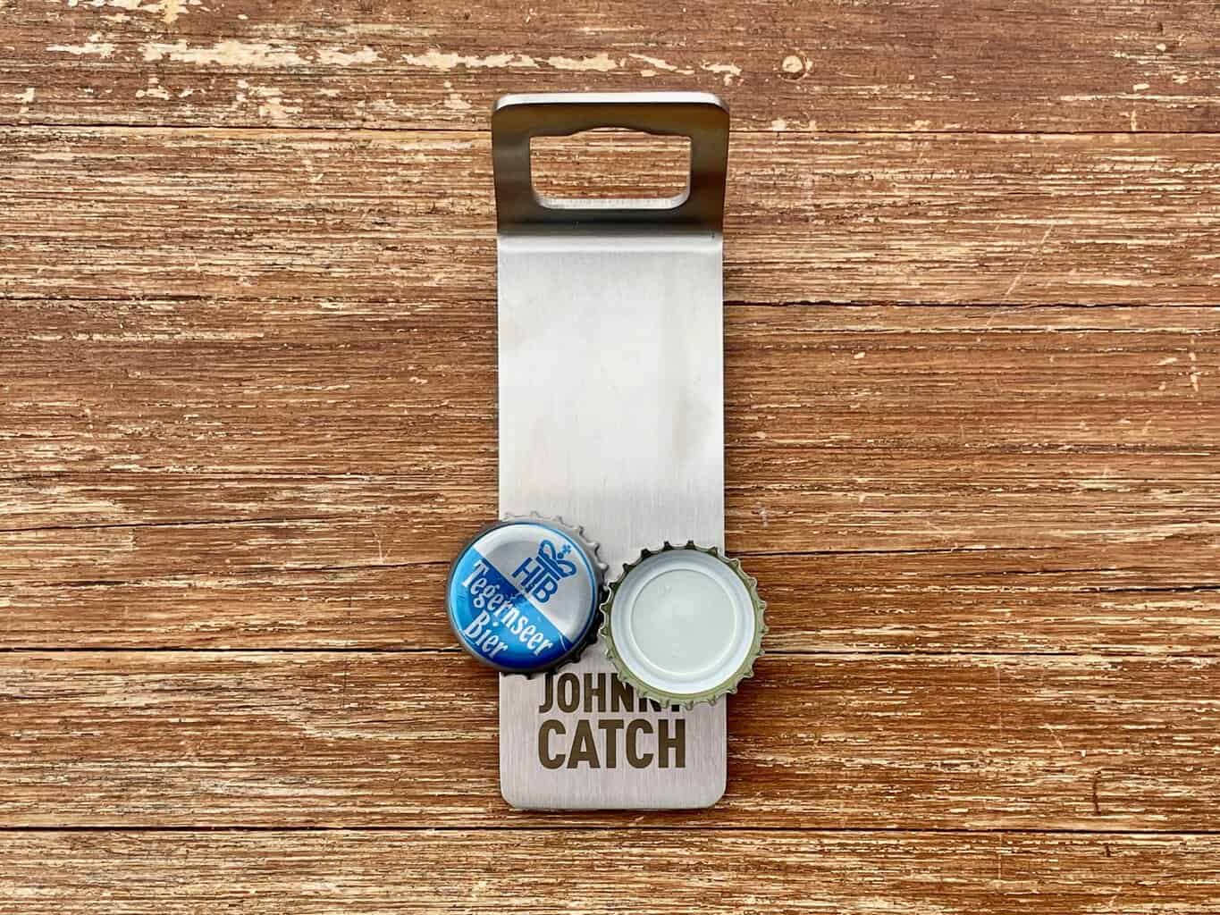 Flaschenöffner Johnny Catch hoefats Kronkorken , Flaschenöffner Johnny Catch hoefats Kronkorken