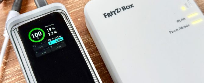 , Fritzbox 6860 5G mit Powerbank statt Steckdose