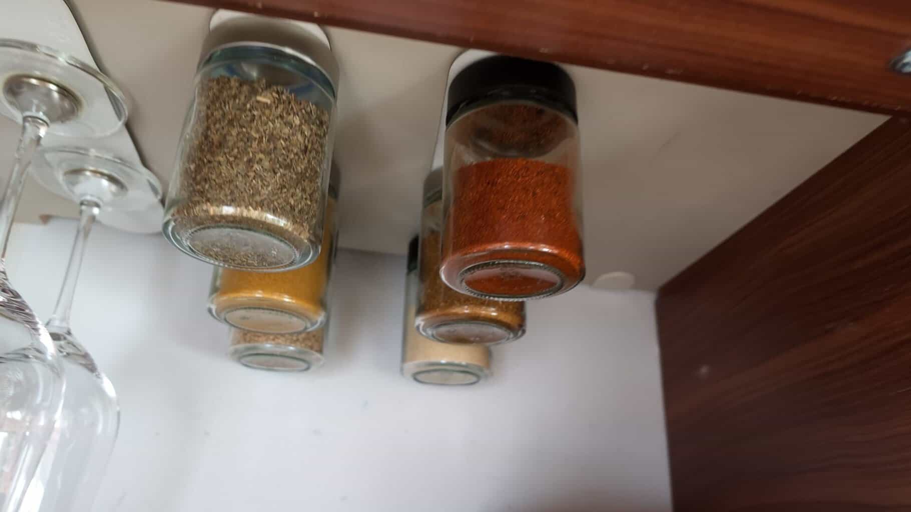 Gewürzgläser Magnet Silwy Staukasten , Gewürzgläser Magnet Silwy Staukasten