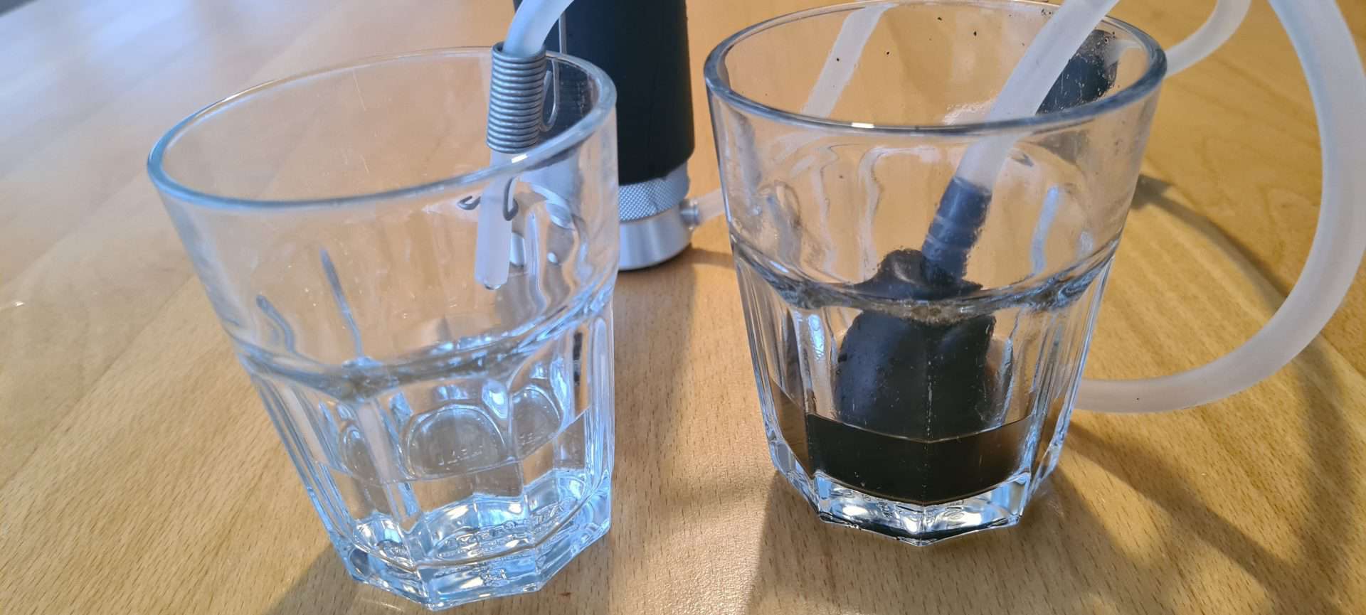 Glas-Wasser-filtern
