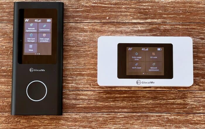 GlocalMe Numen U3X 4G und 5G Mobiler WiFi Internet Router