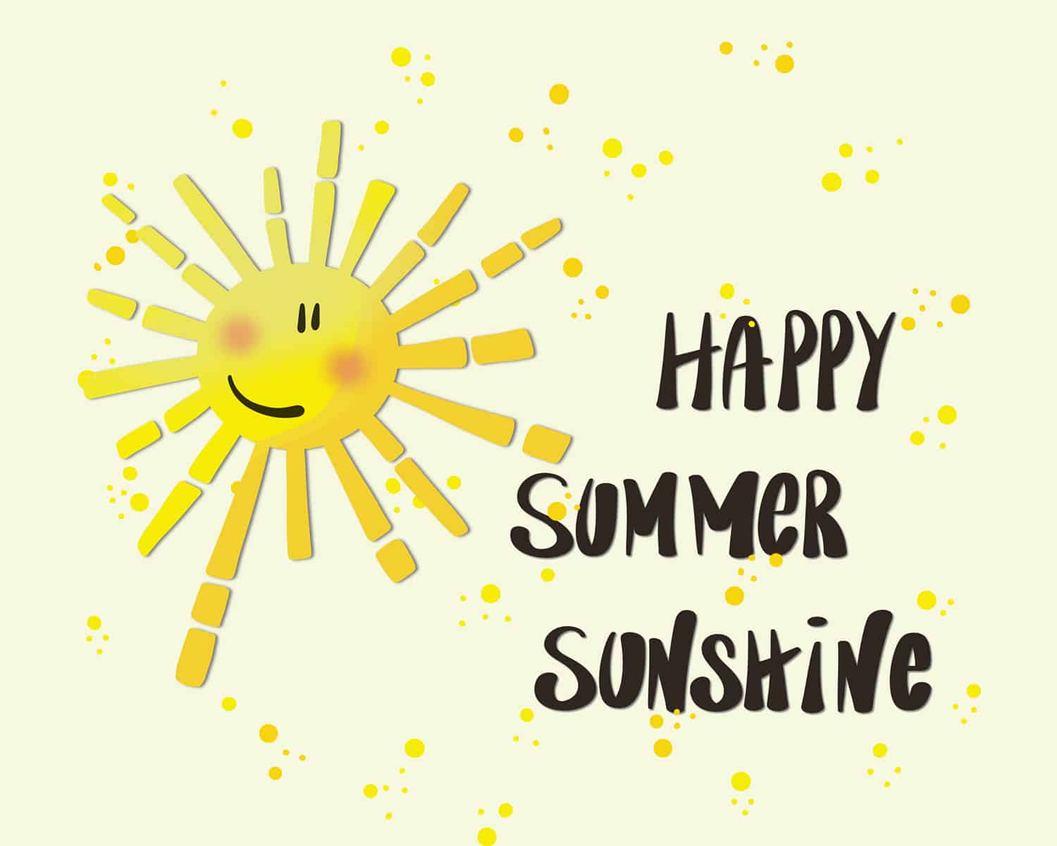 Happy Summer Sunshine Sonne Pattern Kollektion Logo , Happy Summer Sunshine Sonne Pattern Kollektion Logo