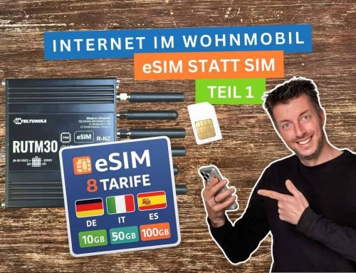 Internet im Wohnmobil – mit eSIM statt SIM – In wenigen Minuten online