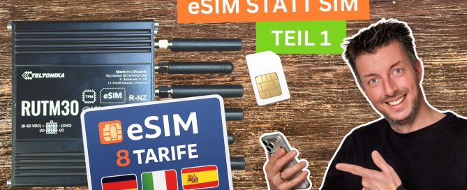 , Internet Router Teil1 eSIM 1600 1200