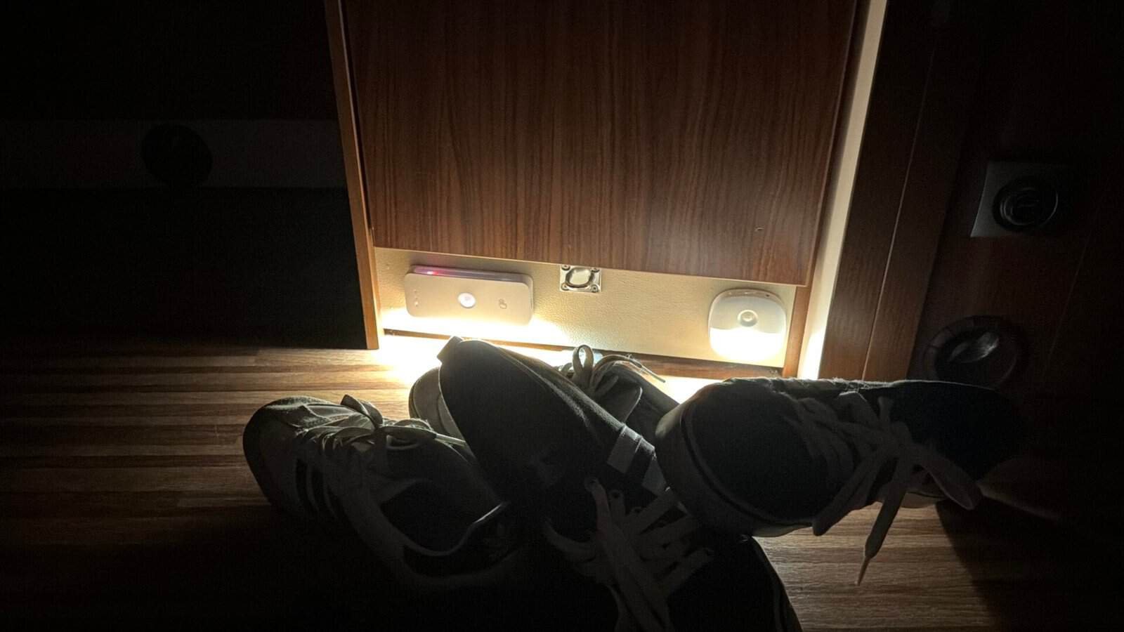 LED Licht mit Bewegungsmelder Stolperfallen im Wohnmobil , LED Licht mit Bewegungsmelder Stolperfallen im Wohnmobil