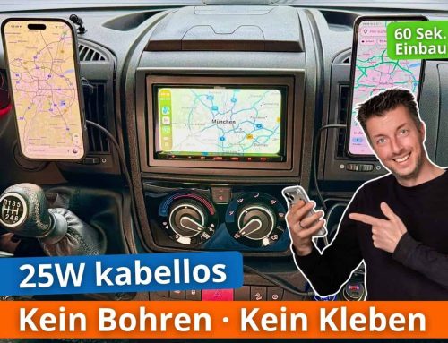 Beste MagSafe Handyhalterung für Wohnmobil und Auto, 25 Watt