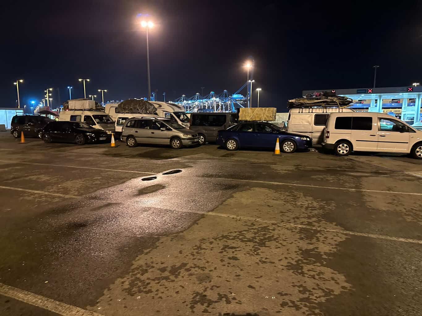 Marokko Faehre beladene Autos Schalter , Marokko Faehre beladene Autos Schalter