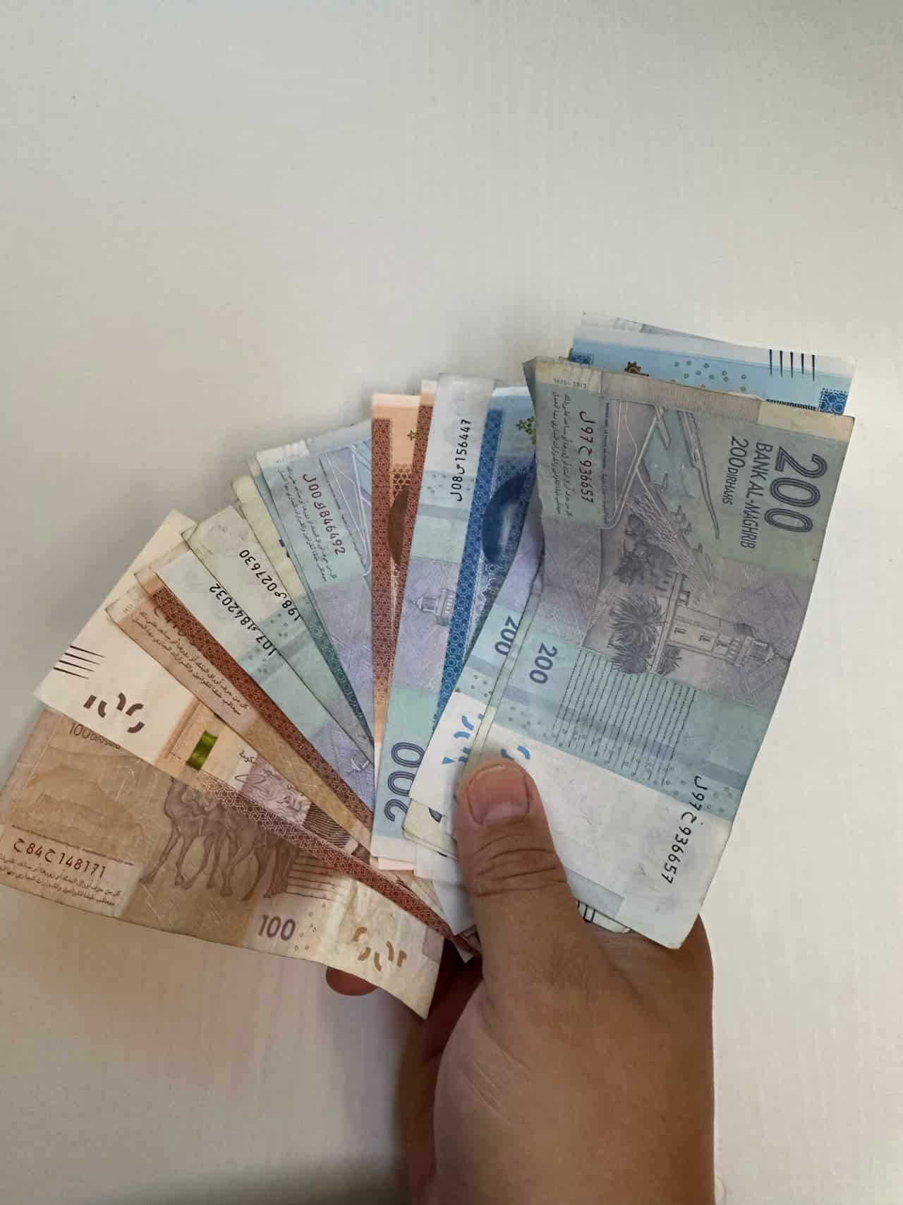Marokko Geld Dirham Scheine , Marokko Geld Dirham Scheine