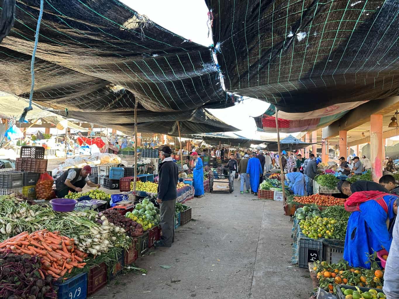 Marokko Gemuese Souk Markt , Marokko Gemuese Souk Markt