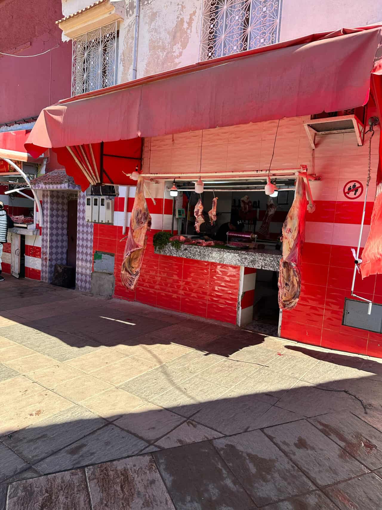 Marokko Metzger Fleischwaren , Marokko Metzger Fleischwaren