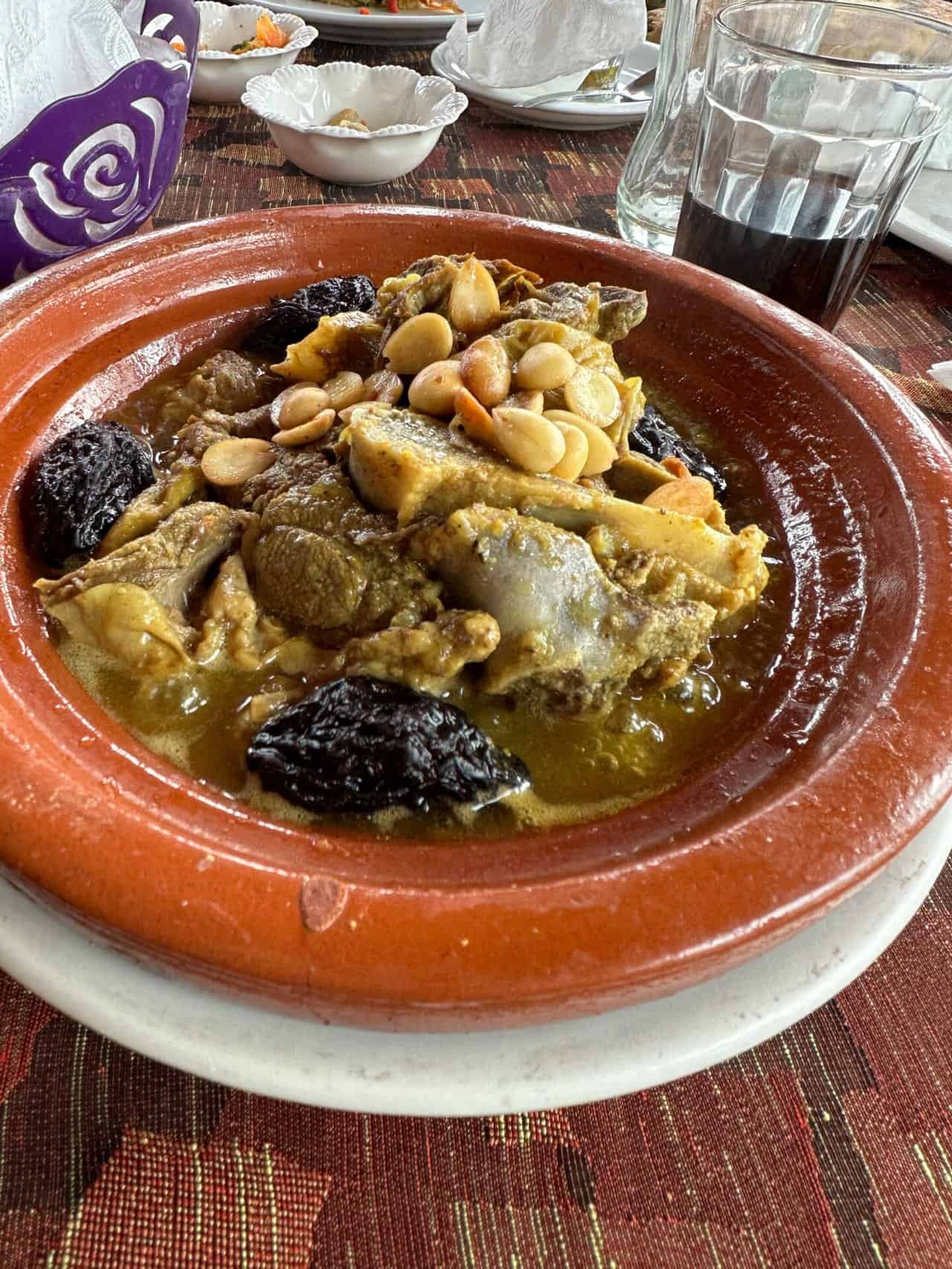 Marokko Tajine Lamm , Marokko Tajine Lamm
