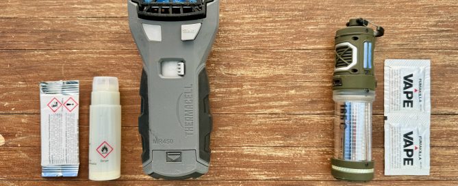 , Mückenschutz Thermacell MR 450 vs Flextailgear Repeller S