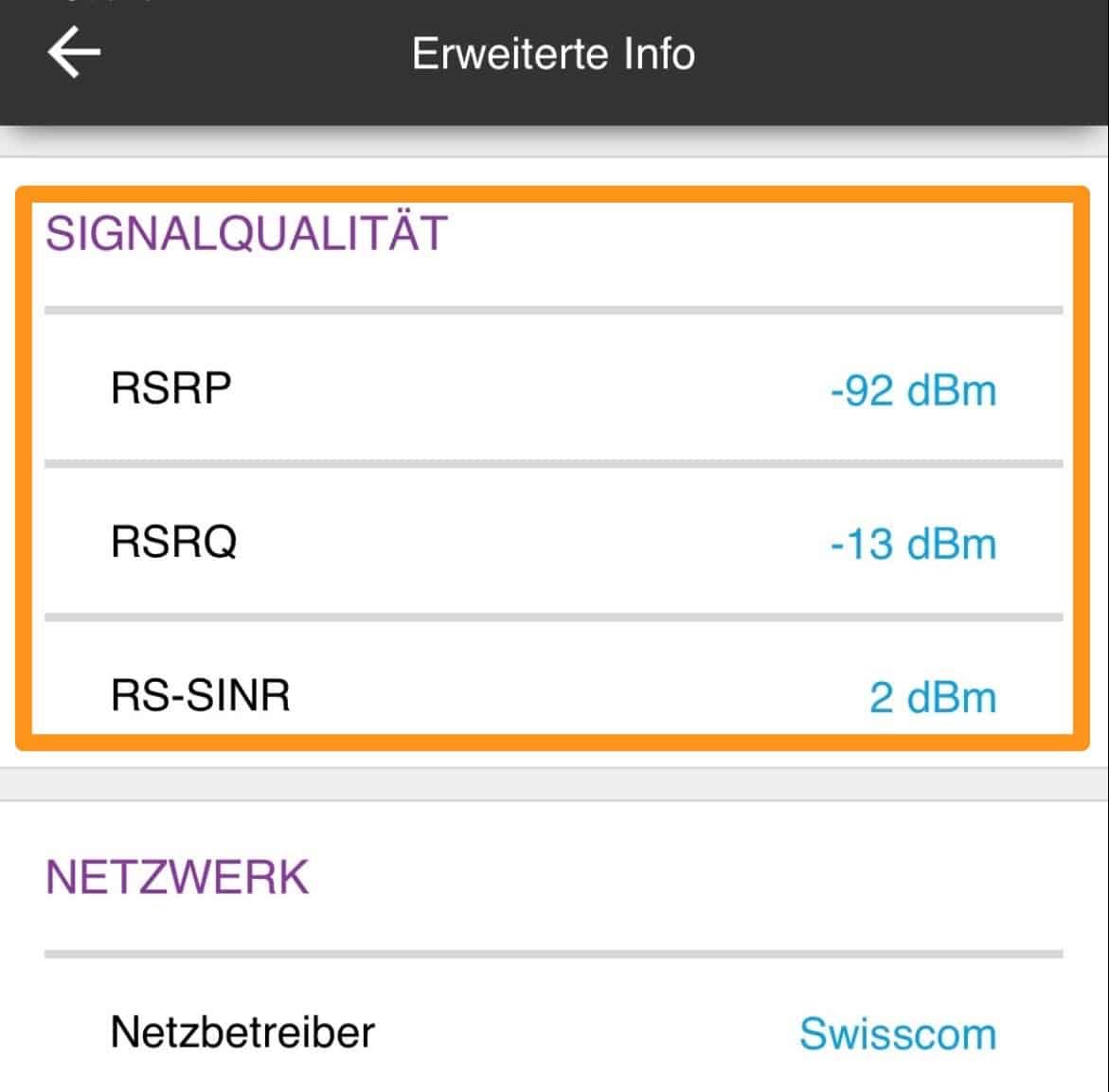 Netgear-Mobile-App-Signalqualitaet-Antenne-optimal-ausrichten-RSRP-RSRQ-RS-SINR
