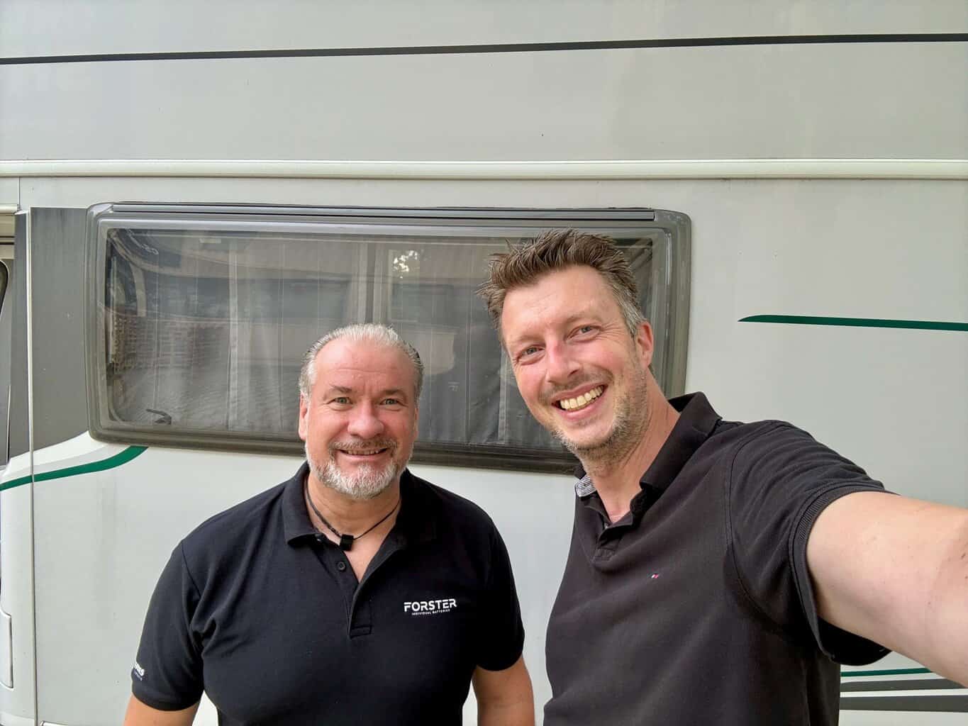 Norbert Forster ist Camper , Norbert Forster ist Camper