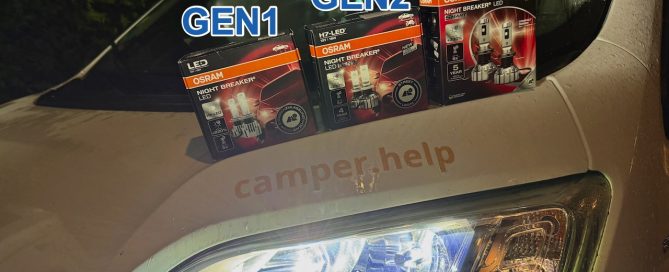 , OSRAM NIGHT BREAKER H7 LED Fiat Ducato Scheinwerfer GEN1 GEN2 GEN3 SMART