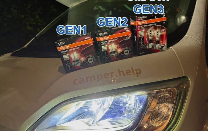 OSRAM NIGHT BREAKER H7 LED Fiat Ducato Scheinwerfer GEN1 GEN2 GEN3 SMART