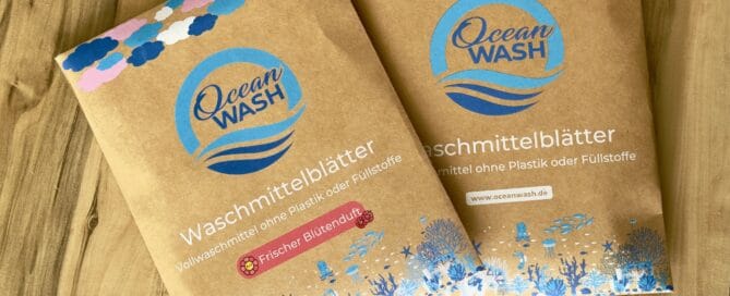 , Oceanwash Verpackungen