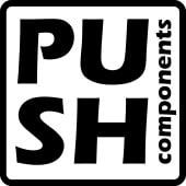 , PUSH Components Logo black
