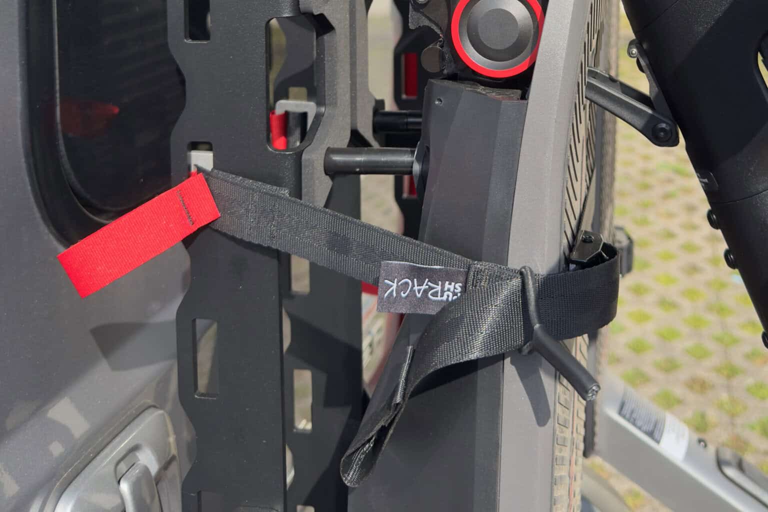 PUSHrack E Scooter Traeger Zurrgurt , PUSHrack E Scooter Traeger Zurrgurt