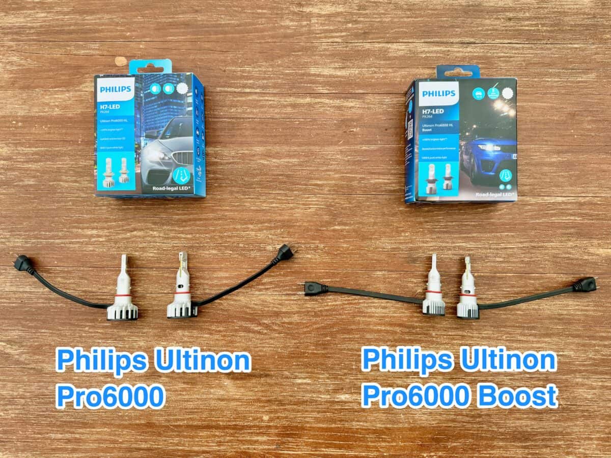 Philips Adattatori Tipo V Per Lampadine LED Ultinon Pro6000 Boost H7 Moto – Fissaggio Preciso E Sicuro