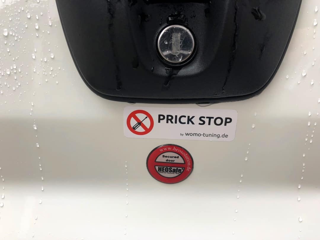 Prick Stop Aufkleber Ducato