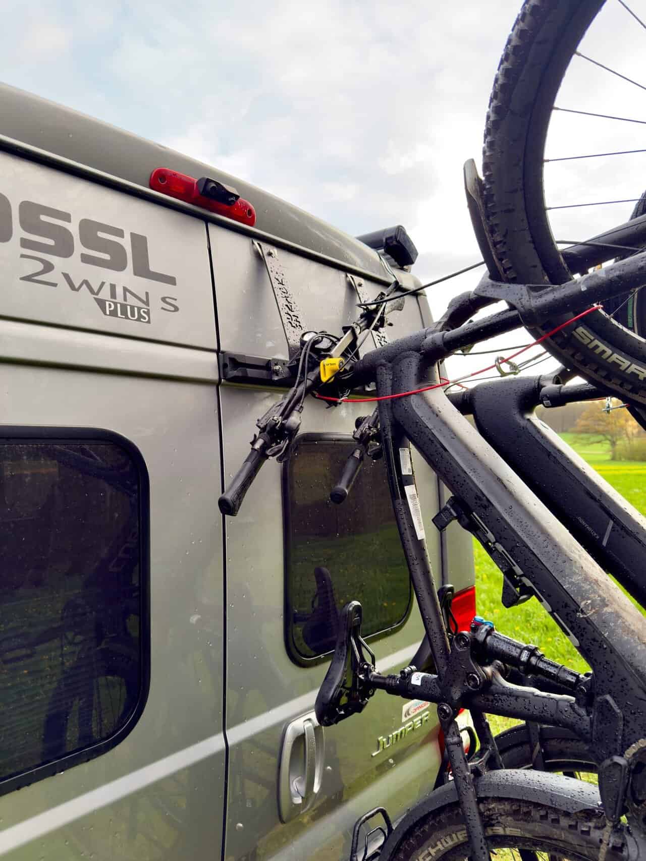 Pushrack E Bikes montiert , Pushrack E Bikes montiert