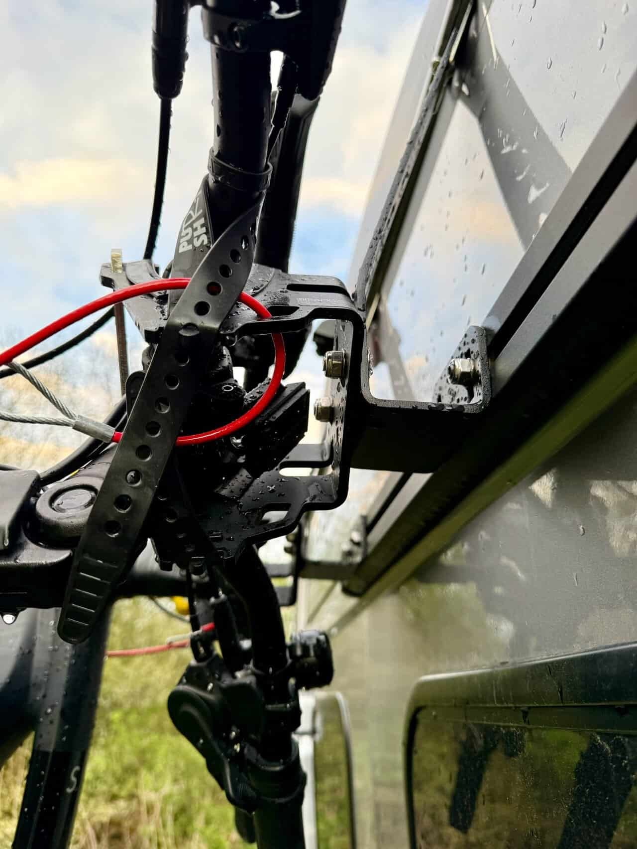 Pushrack Lenker Befestigung Detail , Pushrack Lenker Befestigung Detail