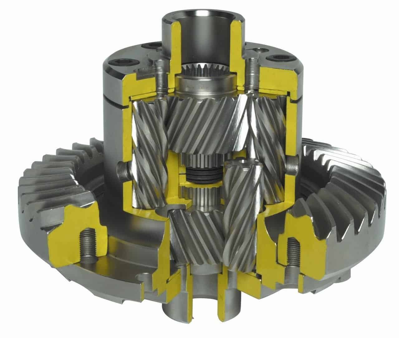 Querschnitt LSD Differential Quaife , Querschnitt LSD Differential Quaife