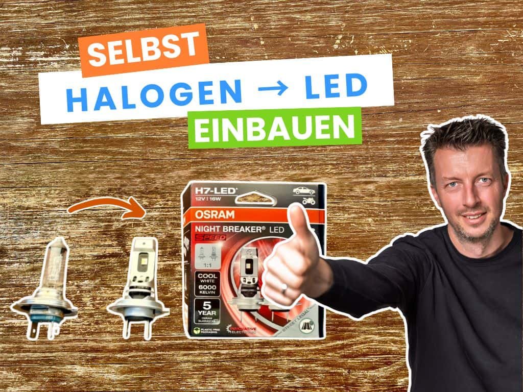 Selbst Halogen LED einbauen 4 3 WAGO 221 richtig verwenden: Strom sicher abzweigen, Litze verbinden, Selbst Halogen LED einbauen 4 3