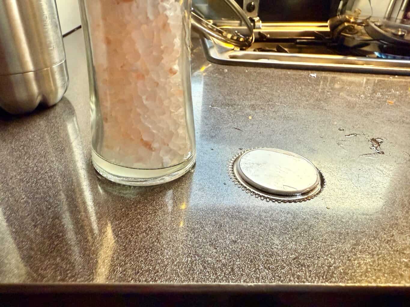 Silwy Salzsteuer herausgebrochener Magnet Exoxidkleber hält nicht , Silwy Salzsteuer herausgebrochener Magnet Exoxidkleber hält nicht