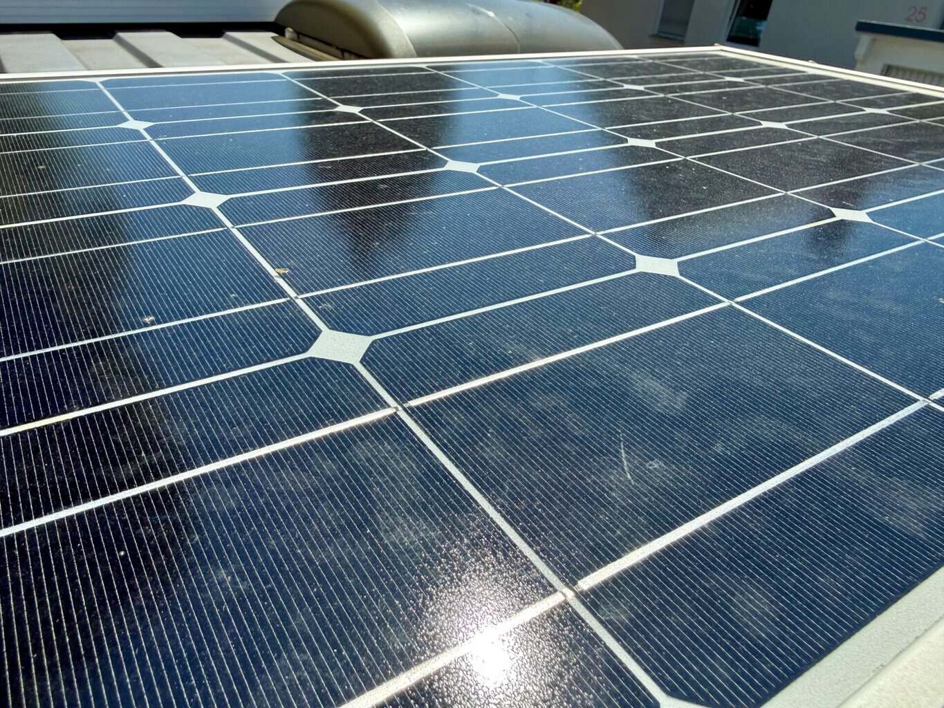 Solarplatte Detail , Solarplatte Detail