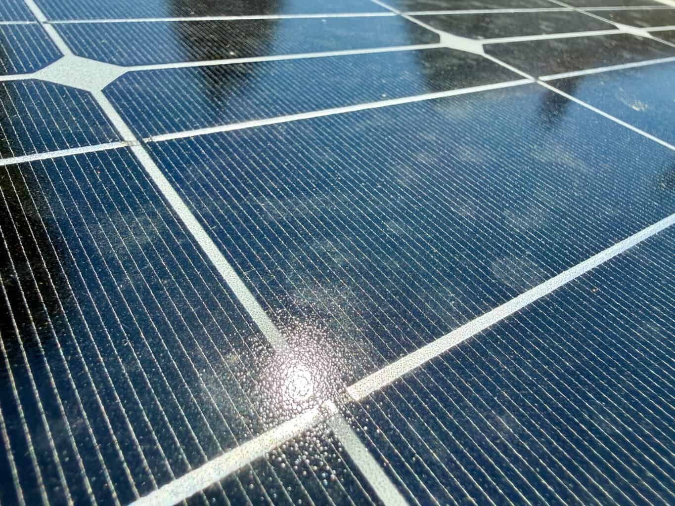 Solarplatte Nahaufnahme , Solarplatte Nahaufnahme