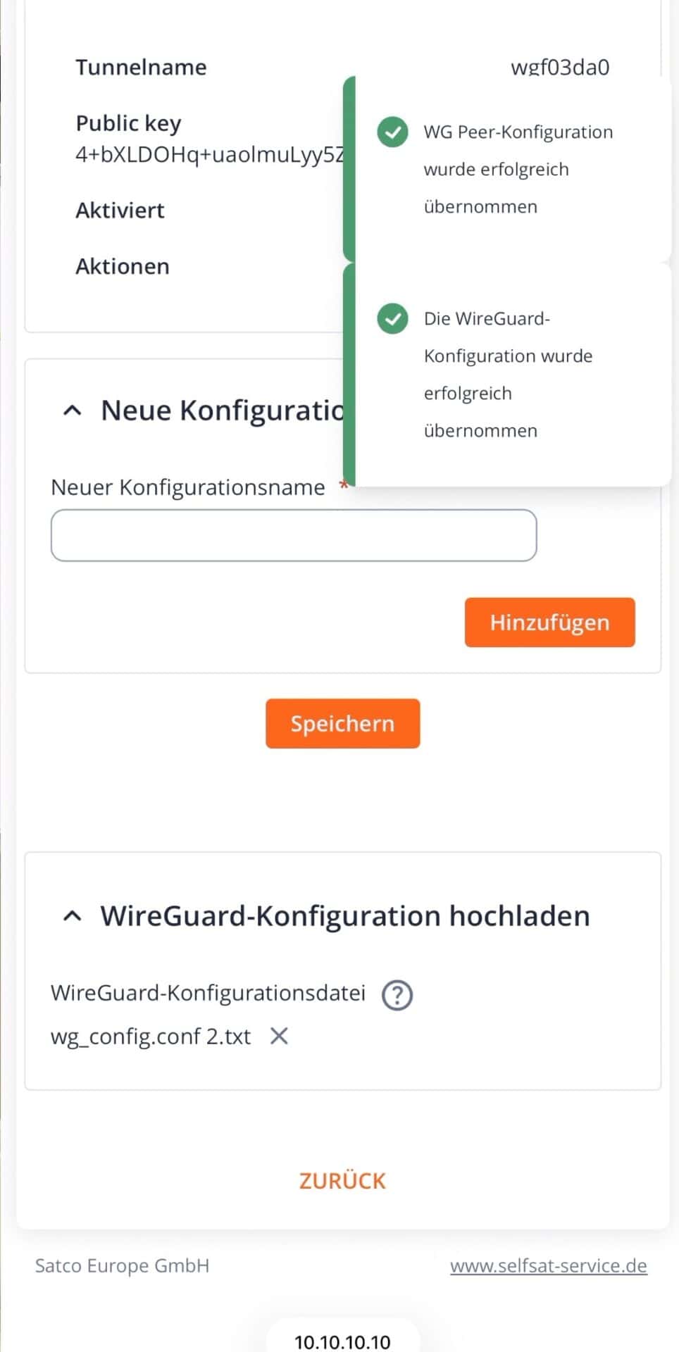 VPN Wireguard Konfiguration WG CONFIG CONF einfach hochladen , VPN Wireguard Konfiguration WG CONFIG CONF einfach hochladen
