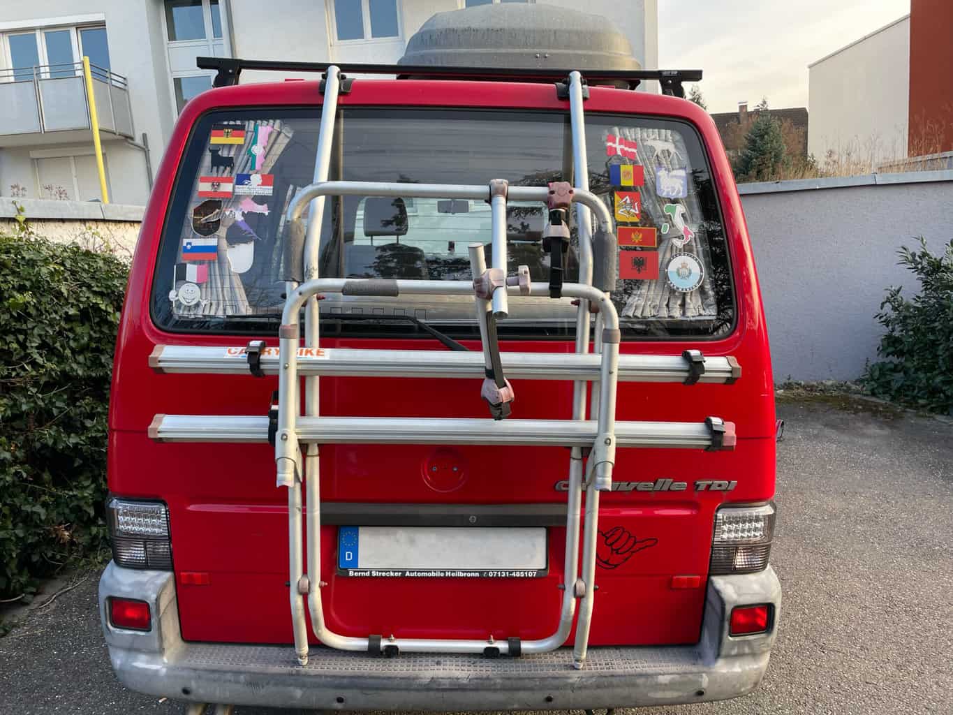 , VW T4 Aufkleber Flaggen Laender