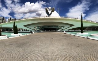 Valencia City Of Arts And Science Brücke