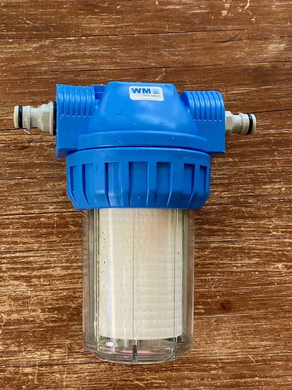 WM-aquatec-Wasserfilter-Umbau-von-Schlauchtülle-auf-Gardena-Adapter-komplett