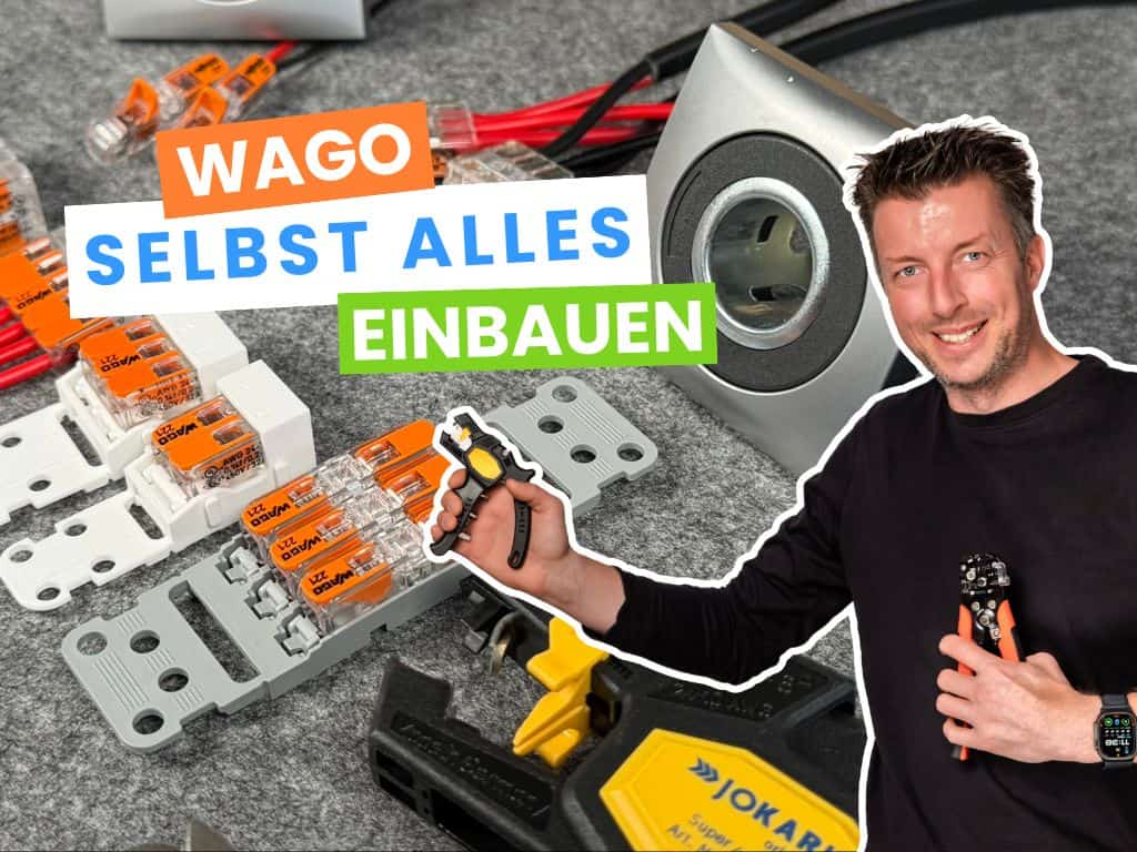 Wago SELBST ALLES EINBAUEN 4 3 WAGO 221 richtig verwenden: Strom sicher abzweigen, Litze verbinden, Wago SELBST ALLES EINBAUEN 4 3